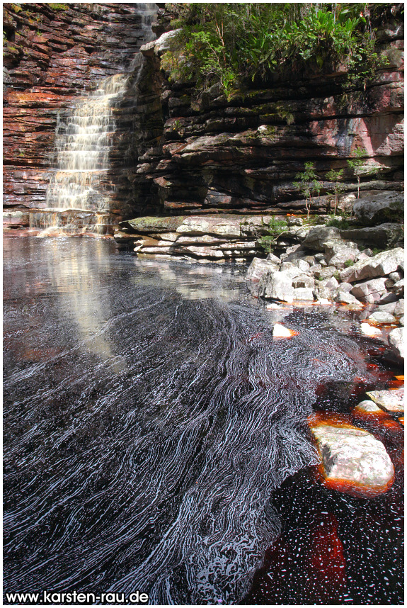 Cachoeira dos Cristais, Chapada Diamantina, Brasilien