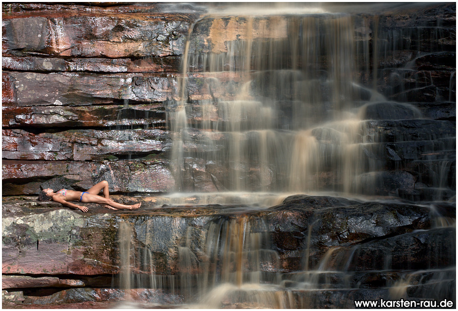 Cachoeira dos Cristais, Chapada Diamantina, Brasilien