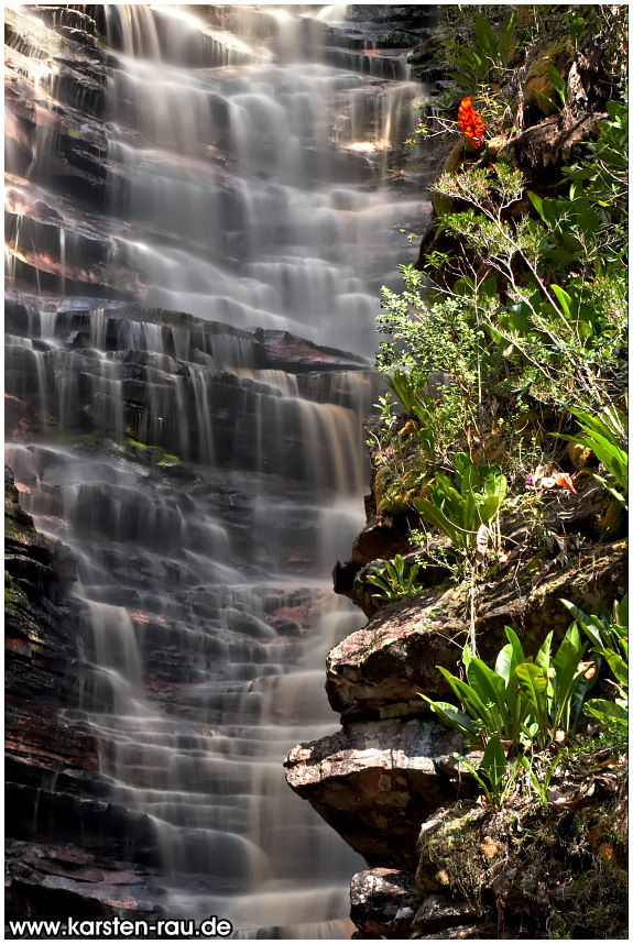Cachoeira dos Cristais, Chapada Diamantina, Brasilien