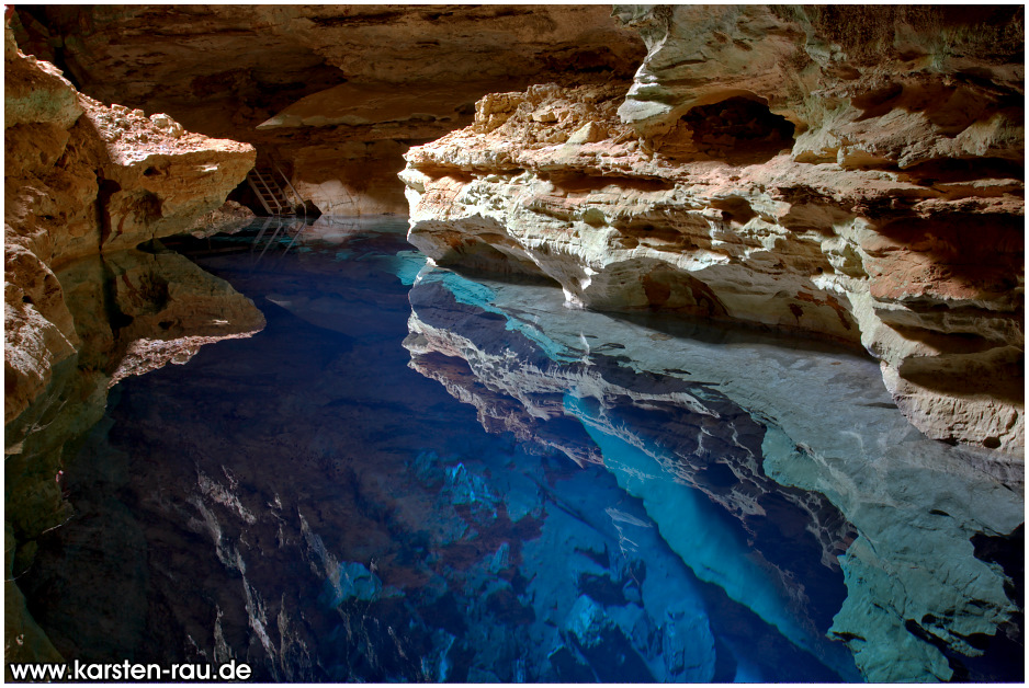 Poco Azul, Chapada Diamantina, Brasilien