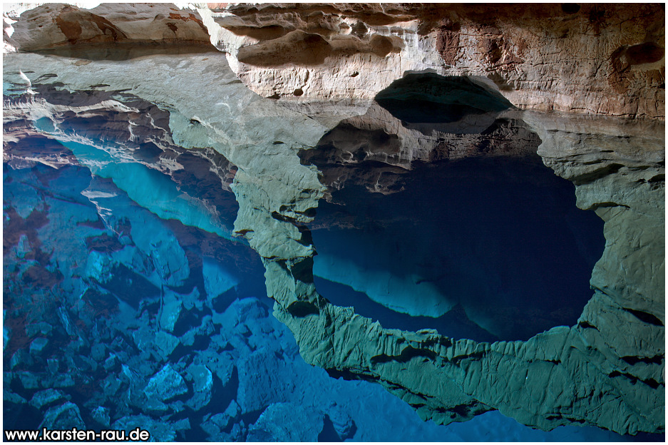 Poco Azul, Chapada Diamantina, Brasilien