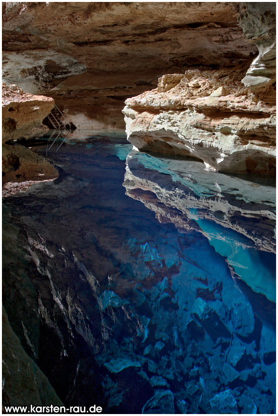 Poco Azul, Chapada Diamantina, Brasilien