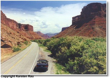 Scenic Byway 128 nahe Moab