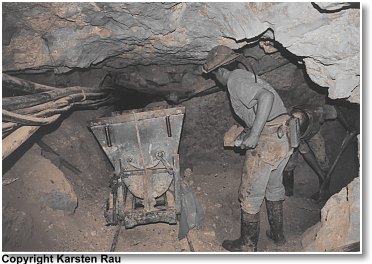 Mineros im dritten Level