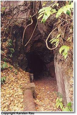 Tunnel auf dem Weg zur Cascade