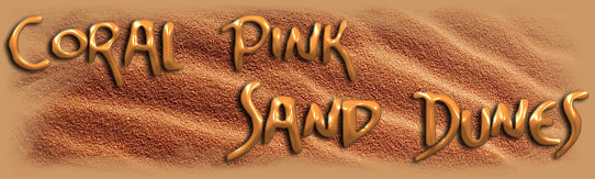 Coral Pink Sand Dunes