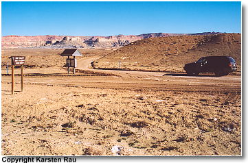 Auf dem Weg zum Alstrom Point