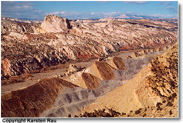 Blick auf den Cockscomb