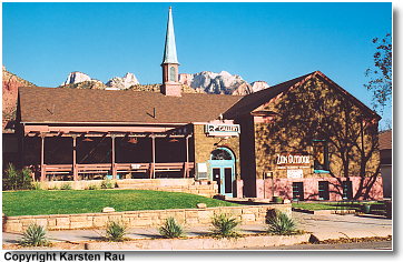 Historische Kirche in Springdale