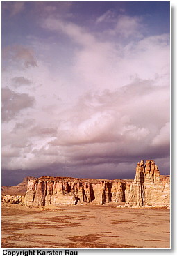Storm over White Rocks