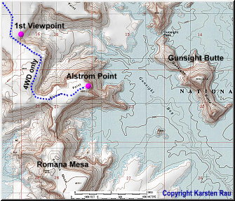 Map Alstrom Point