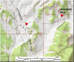 Karte Grosvenor Arch