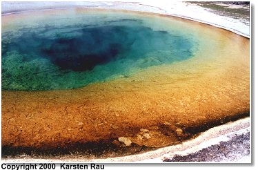 Morning Glory Pool, Upper Geysir Basin