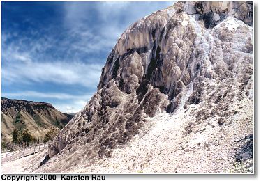 Main Terrace Area, Mammoth Hot Springs